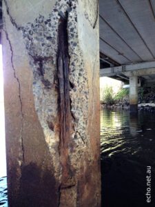 Concrete cancer and spalling in Marine Environment