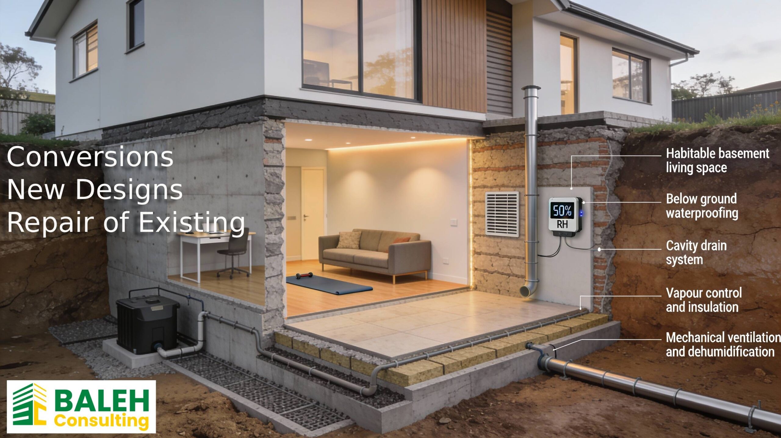 Converting Basements into Habitable Spaces