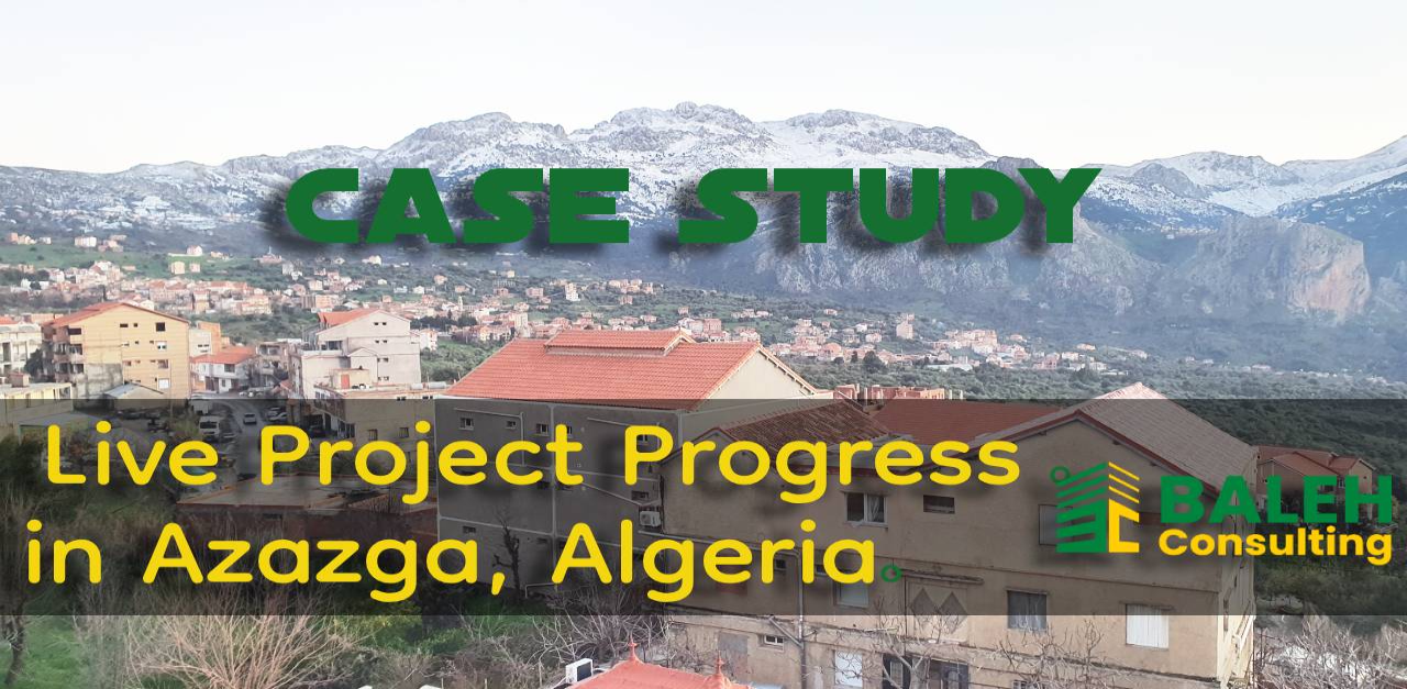 Waterproofing Project Progress in Azazga, Algeria – International Operations